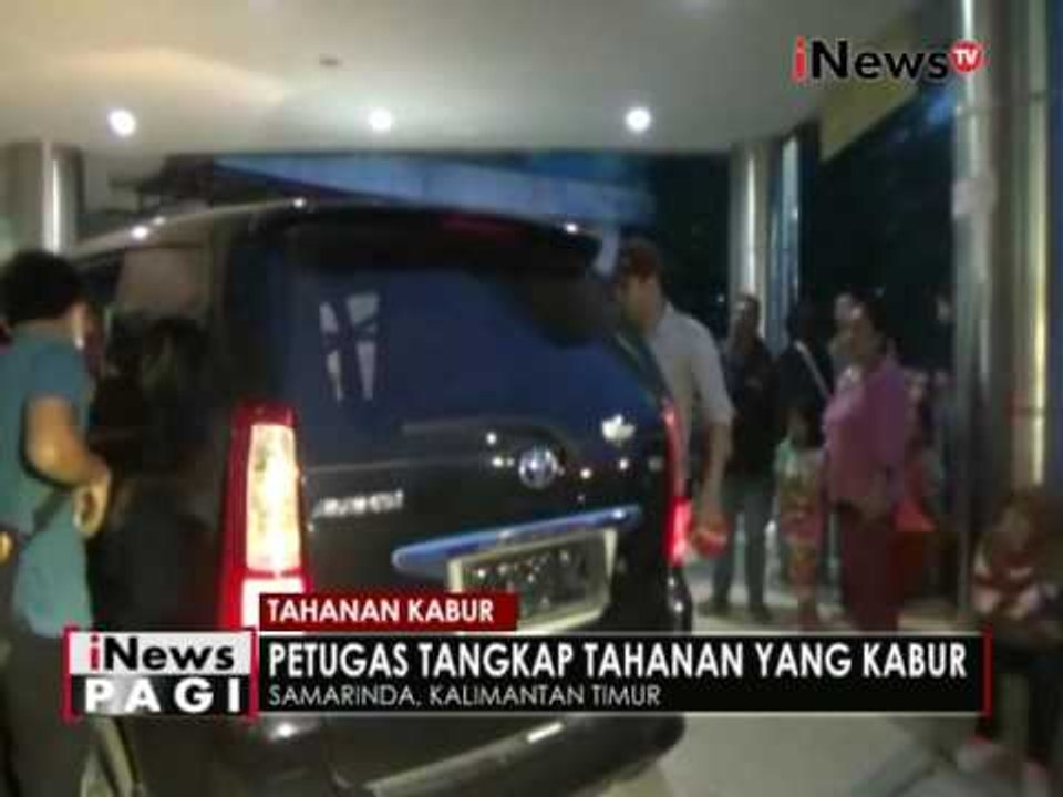 Tahanan BNNP Kaltim yang kabur pada 4 Oktober, berhasil ditangkap kembali - iNews Pagi 22/11