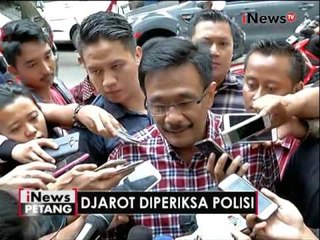 Live Report : Terkait pemeriksaan Djarot dalam penghadangan kampanye - iNews Petang 21/11
