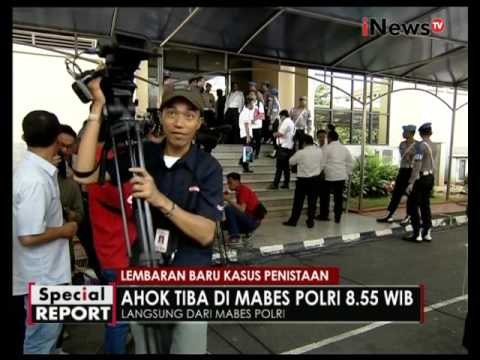 Ruhut Sitompul dampingi Ahok dalam pemeriksaan di Mabes Polri - Spesial Report 22/11