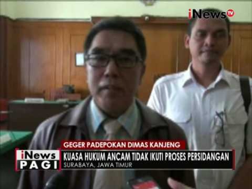 Kuasa Hukum Dimas Kanjeng menilai pencabutan kuasa Dimas Kanjeng adalah palsu - iNews Pagi 24/11