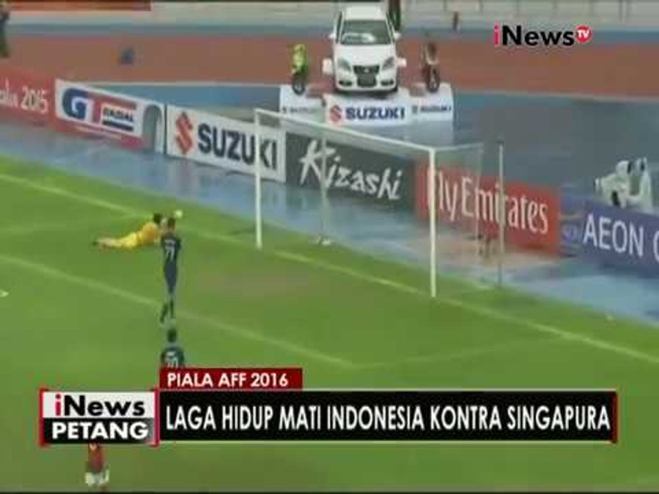 Ulasan pertandingan Piala AFF 2016 antara Indonesia vs Singapura - iNews Petang 25/11