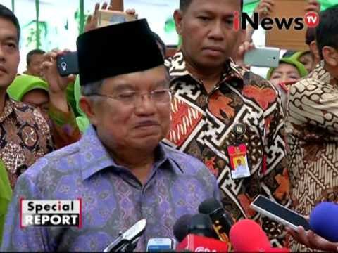 Jelang aksi damai 212, JK tanggapi santai aksi damai 212 - Special Report 28/11