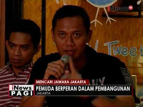 AHY berdialog dengan kalangan muda & HMI serta dengarkan aspirasi para pemuda - iNews Pagi 30/11