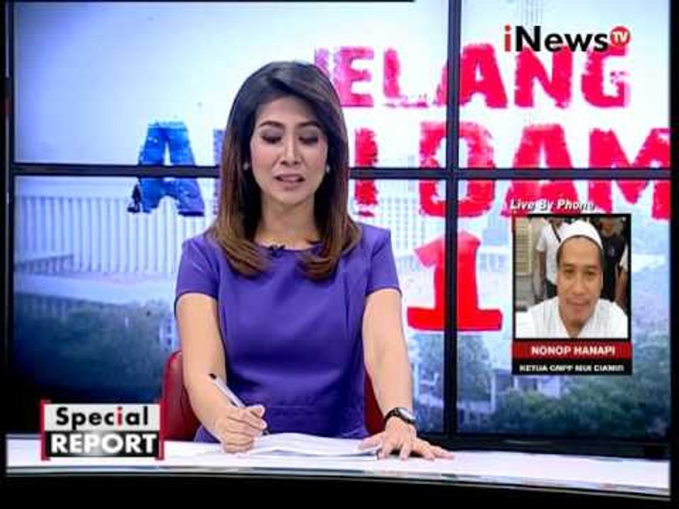 Telewicara : Kordinator Longmarch santri peserta aksi 212 dari Ciamis - Spesial Report 30/11