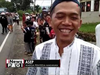 Sepanjang Longmarch, Santri disambut Warga Muslim - iNews Pagi 30/11