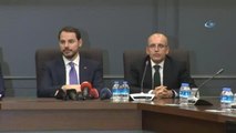 Hazine ve Maliye Bakanı Berat Albayrak Görevini Mehmet Şimşek'ten Teslim Aldı