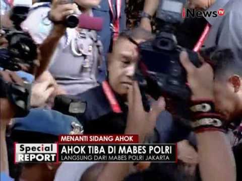 Kedatangan Ahok di Mabes Polri untuk kemudian diserahkan pada Kejaksaan Agung - Spesial Report 01/12