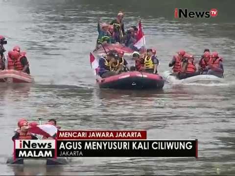 Saat menyusuri Ciliwung, AHY janjikan akan bangun Ciliwung jadi tempat wisata - iNews Malam 30/11