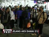 Peserta Aksi damai 212 asal Malang tiba di Stasiun Senen Jakarta - iNews Pagi 01/12
