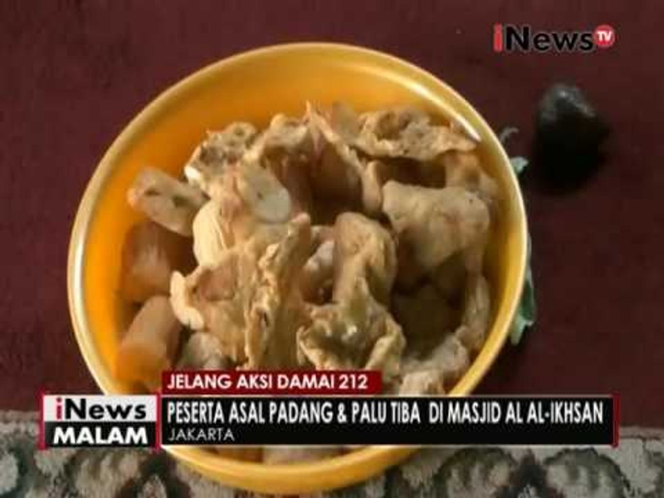 Jelang aksi 212, Masjid di Jakarta & Yayasan buka posko untuk peserta aksi - iNews Malam 30/11