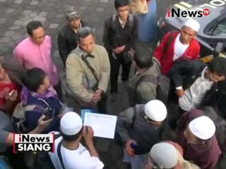 Petugas periksa identitas & barang bawaan peserta aksi 212 di Lampung - iNews Siang 01/12