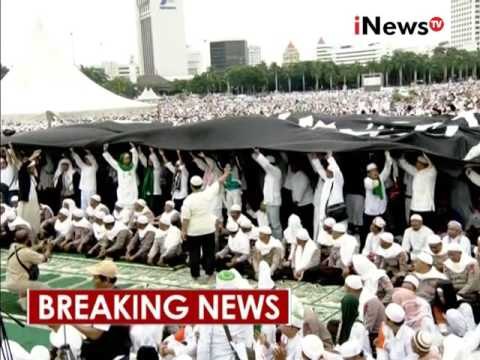 Massa aksi damai 212 di Monas kumandangkan Dzikir - iNews Breaking News 02/12