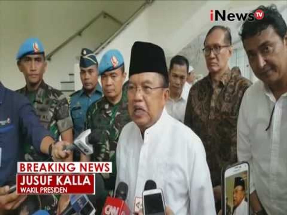 Wapres JK : Kami apresiasi aksi yang damai penuh dengan Doa - iNews Breaking News 02/12