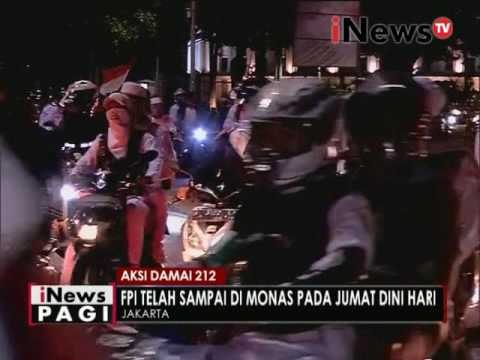 FPI telah sampai di Monas pada jumat dini hari - iNews Pagi 01/12