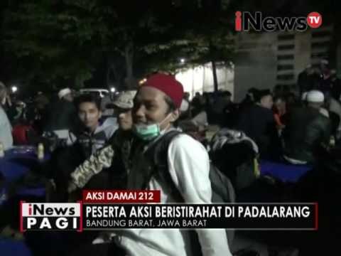 Aksi damai 212, peserta aksi beristirahat di Padalarang - iNews Pagi 01/12