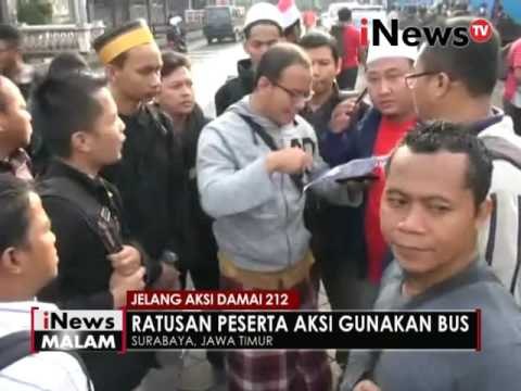 Massa dari Bogor Long March dengan berjalan - iNews Malam 01/12
