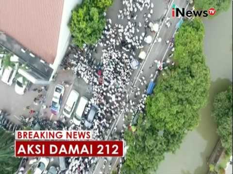 Jutaan manusia berkumpul di Monas, Jakarta - iNews Breaking News 0212