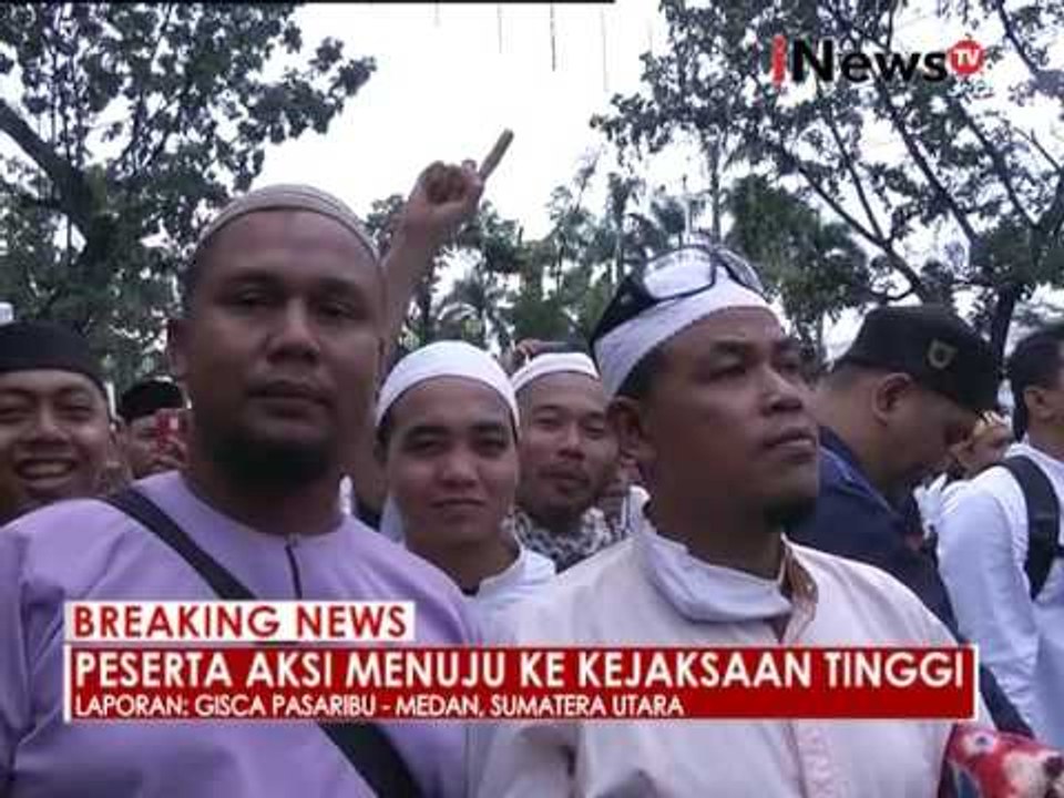 Live Report : Kondisi terkini aksi 212 di Kota Medan - iNews Breaking News 02/12
