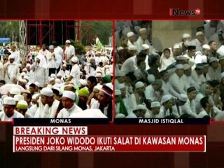 Suasana jalannya Shalat Jumat di Monas dan Masjid Istiqlal - iNews Breaking News 02/12