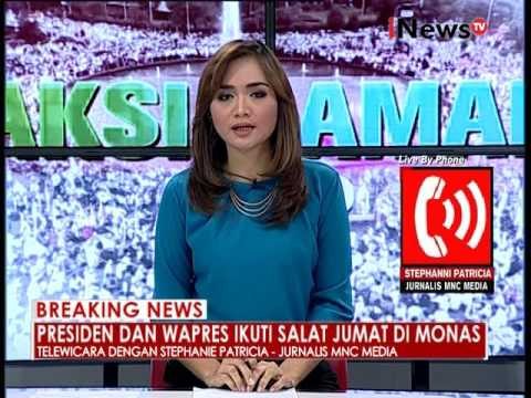 Telewicara : Presiden & Wapres berjalan menuju Monas - iNews Breaking News 02/12