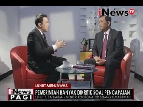 Luhut Menjawab : Luhut B. Panjaitan : Kasus Ahok tugas pengadilan - iNews Pagi 06/12
