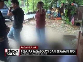 Descargar video: Pelajar yang membolos dan berjudi terjaring razia Satpol PP - iNews Siang 06/12