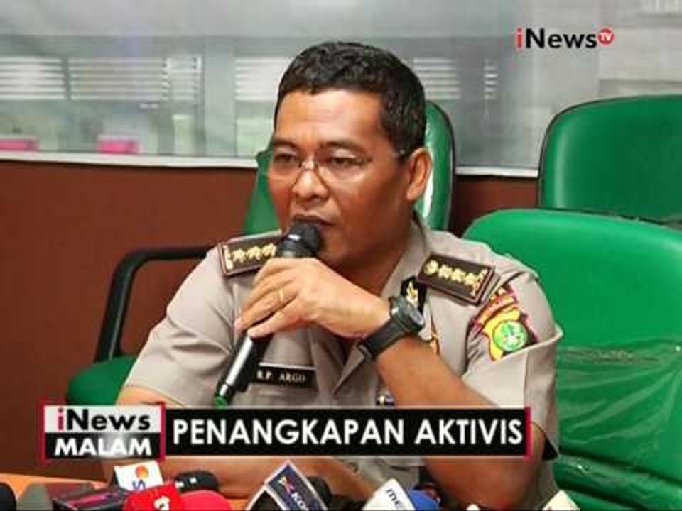 Kombes Pol Argo Yuwono : 3 aktivis masih menjalani pemeriksaan Tim Penyidik - iNews Malam 05/12