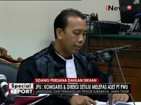 Pembacaan dakwaan Dahlan Iskan oleh JPU Part 02 - Spesial Report 06/12