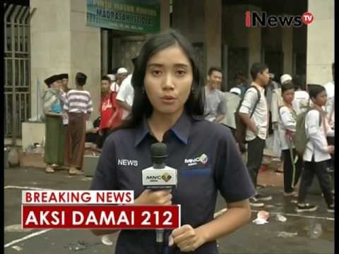 Live Report : Peserta aksi damai beristirahat di Masjid Istiqlal - iNews Breaking News 02/12