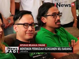 Mentimun aplikasi belanja online - iNews Pagi 07/12