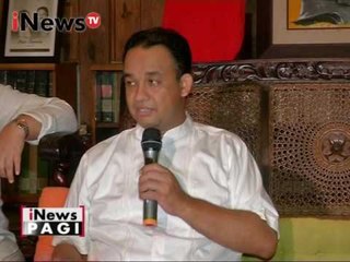 Anies - Sandi diskusi bersama wartawan - iNews Pagi 08/12