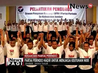 Partai Perindo hadir untuk menjaga keutuhan NKRI - iNews Pagi 07/12