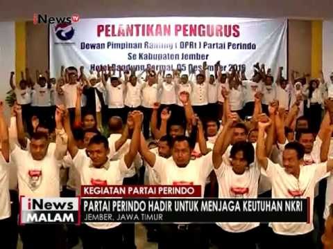 HT : Seluruh Kader harus aktif menjaga keutuhan NKRI - iNews Malam 07/12