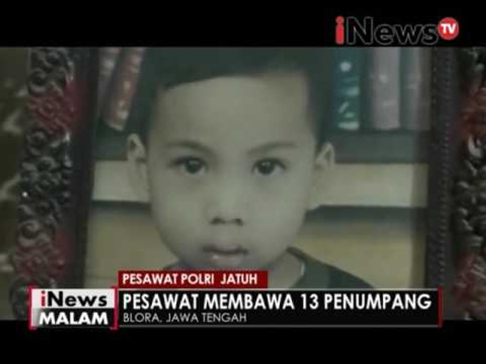 Keluarga korban pesawat polri berharap ada kabar resmi - iNews Malam 04/12