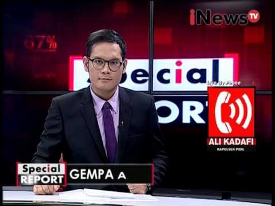 Telewicara gempa Aceh: Apriadi : 45 orang terluka akibat gempa - Special Report 07/12