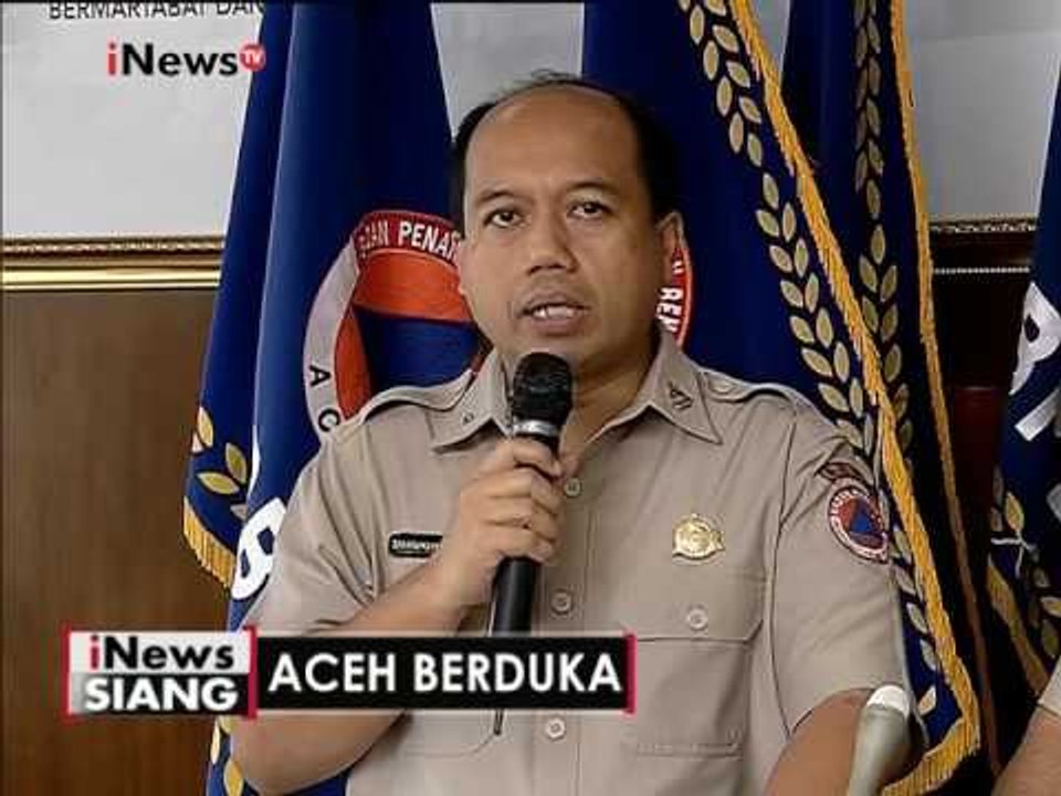 Berikut ini adalah jumlah korban dan kerugian akibat gempa Aceh - iNews Siang 08/12