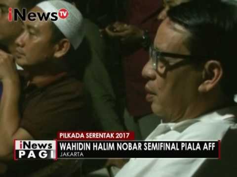 Pilkada serentak 2017, Wahidin Halim nobar semi final piala AFF - iNews Pagi 08/12