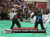 Prabowo sambut Presiden Jokowi dalam kejuaraan dunia pencak silat - iNews Petang 08/12