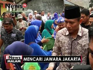 AHY mendatangi dan berdiskusi tokoh masyarakat Bambu Apus - iNews Malam 08/12