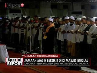 Gerakan Subuh Berjamaah Nasional di Masjid Istiqlal, Jakarta - Spesial Report 12/12