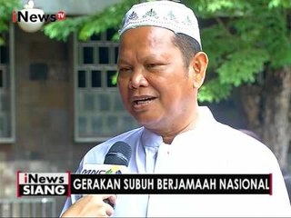 Suara warga terkait Gerakan Subuh Berjamaah Nasional - iNews Siang 12/12