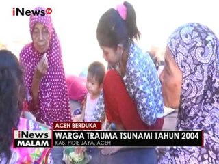 Trauma tsunami, warga pesisir pantai Aceh masih memilih mengungsi - iNews malam 11/12