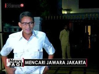 Anies & Sandi datangi Ketum Gerindra, Prabowo Subianto - iNews Pagi 13/12