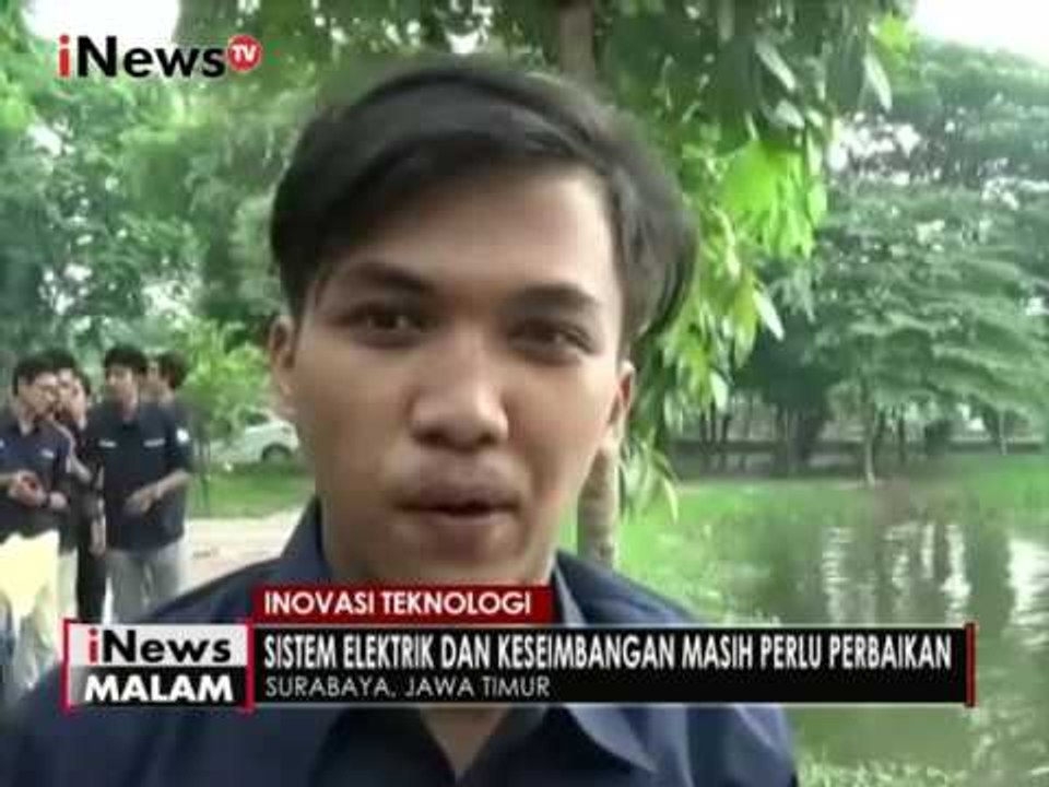 Mahasiswa ITS Surabaya, ciptakan kapal listrik cepat tanpa awak - iNews Malam 12/12