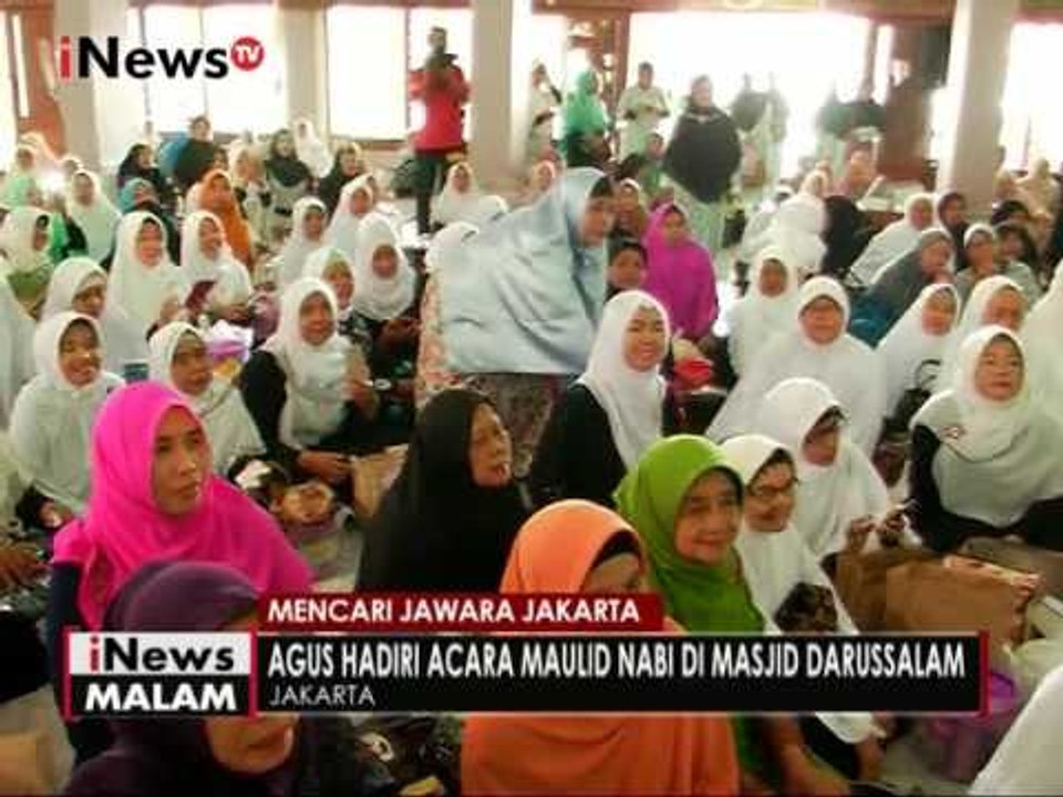 AHY hadiri acara Maulid Nabi di Darussalam, Jakarta - iNews Malam 12/12