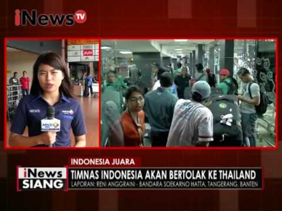 Live Report : Reni Angraini, Jelang keberangkatan timnas ke Thailand - iNews Siang 15/12
