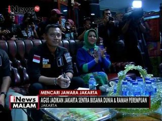 AHY akan jadikan Jakarta sentra busana dunia & ramah perempuan - iNews Malam 15/12