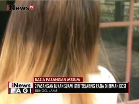 Seorang siswi SMA terjaring razia kos - kosan sedang bersama lelaki - iNews Pagi 16/12