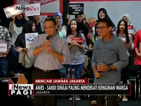 Lembaga Spin merilis terbaru terkait Pilkada DKI - iNews Pagi 19/12
