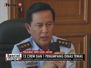 Wakasau Marsekal Madya Hadiyan. S : Pesawat dalam kondisi layak terbang - Spesial Report 19/12